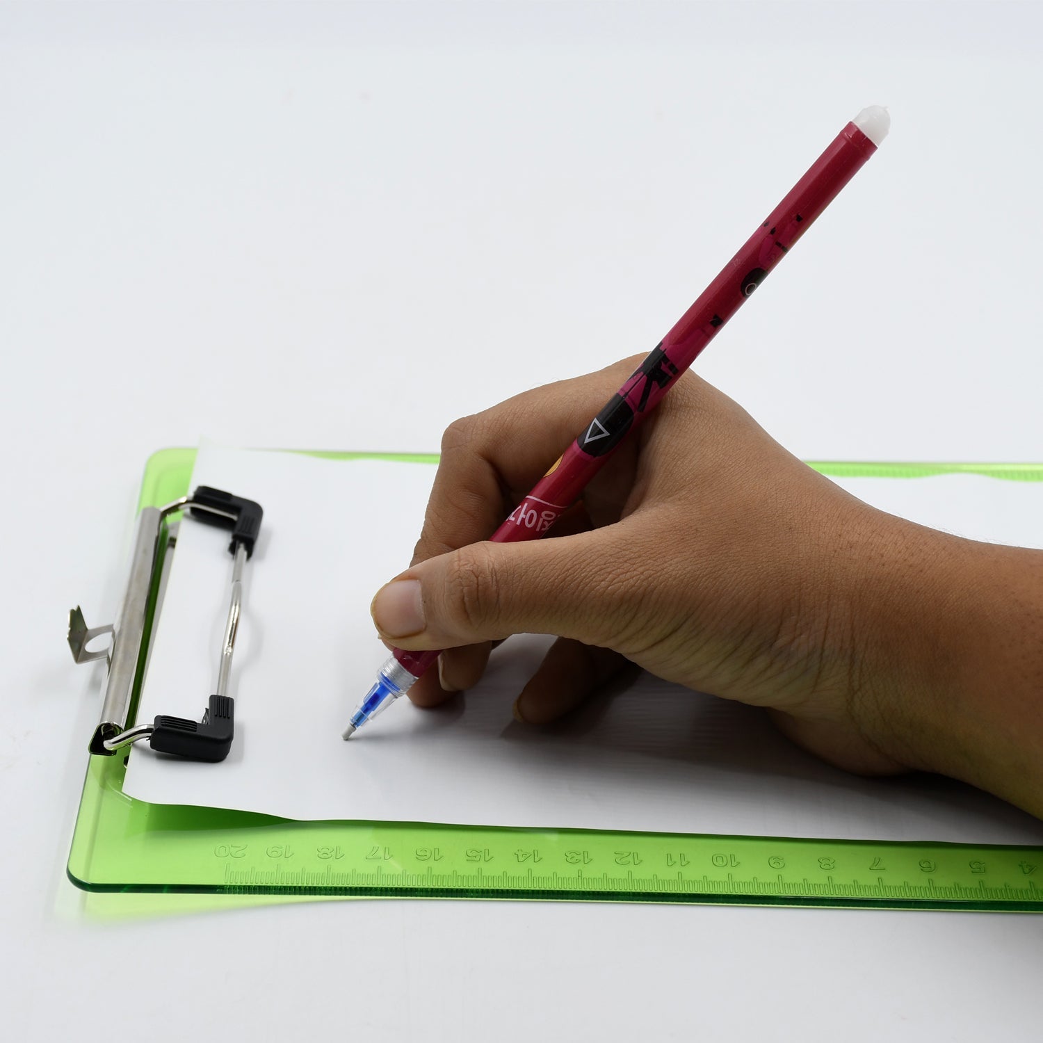 4910 Exam Pad Best for Students in All Exams Unbreakable Flexible Board with a Centimeter Measuring Side Pad For School & Exam Use 4910 Exam Pad Best for Students in All Exams Unbreakable Flexible Board with a Centimeter Measuring Side Pad For School & Exam Use